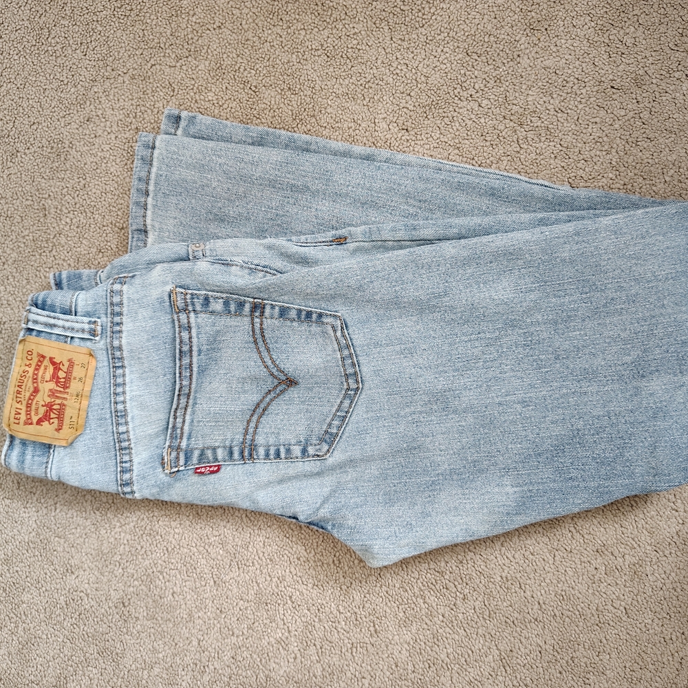 Levi's Light Blue Denim Jeans
